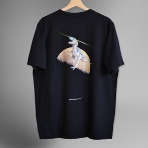 Jurassic world Dominion Hajime Sorayama robot T-rex machine art Uniqlo T shirt
